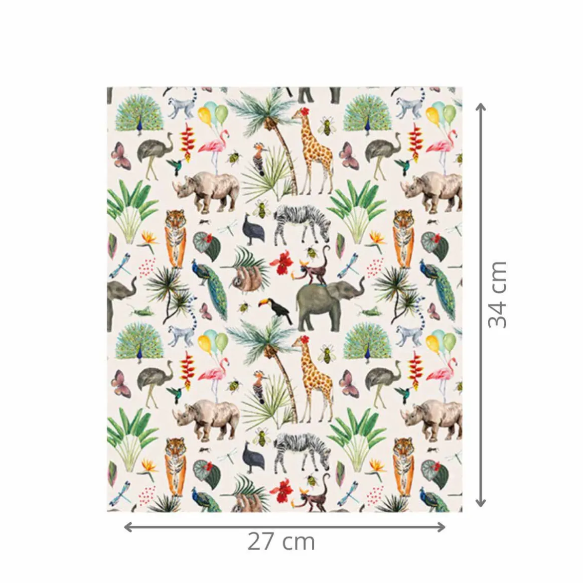 10 pochettes cadeau enfant 27 x 34 cm