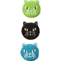 3 éponges grattantes chat