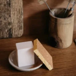 Éponge à vaisselle naturelle biodégradable - lot de 2