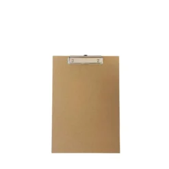 Porte bloc à pince A5 en carton kraft