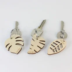 Porte-clé feuille Made in France