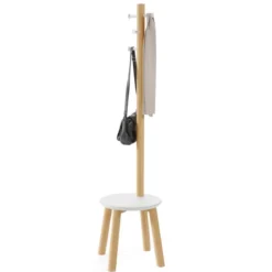 Porte-manteaux tabouret