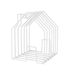 Porte-revues en forme de maison