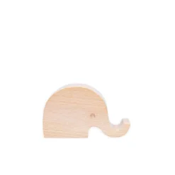 Porte téléphone en bois éléphant