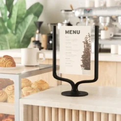 Porte visuels et menus design