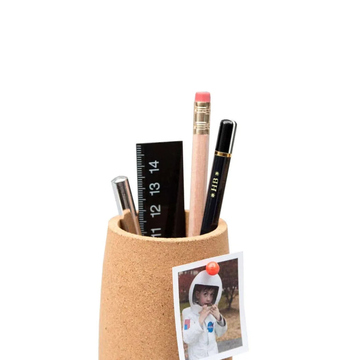 Pot à crayons fusée