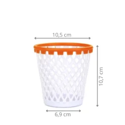 Pot à crayons panier de basket