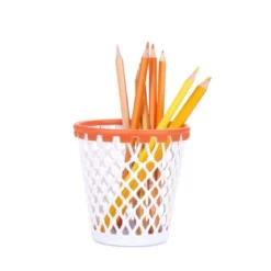 Pot à crayons panier de basket