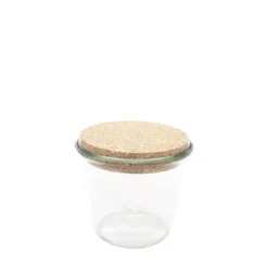 Pot en verre avec bouchon en liège 600 ml