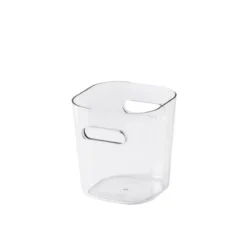 Pot à maquillage transparent
