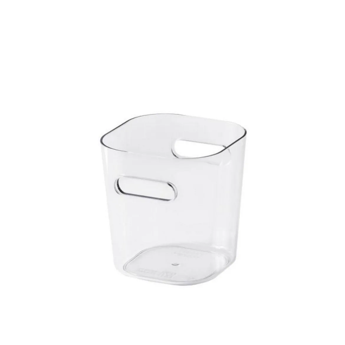 Pot à maquillage transparent