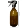 Pulvérisateur en verre ambré 500 ml