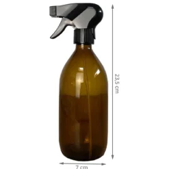 Pulvérisateur en verre ambré 500 ml
