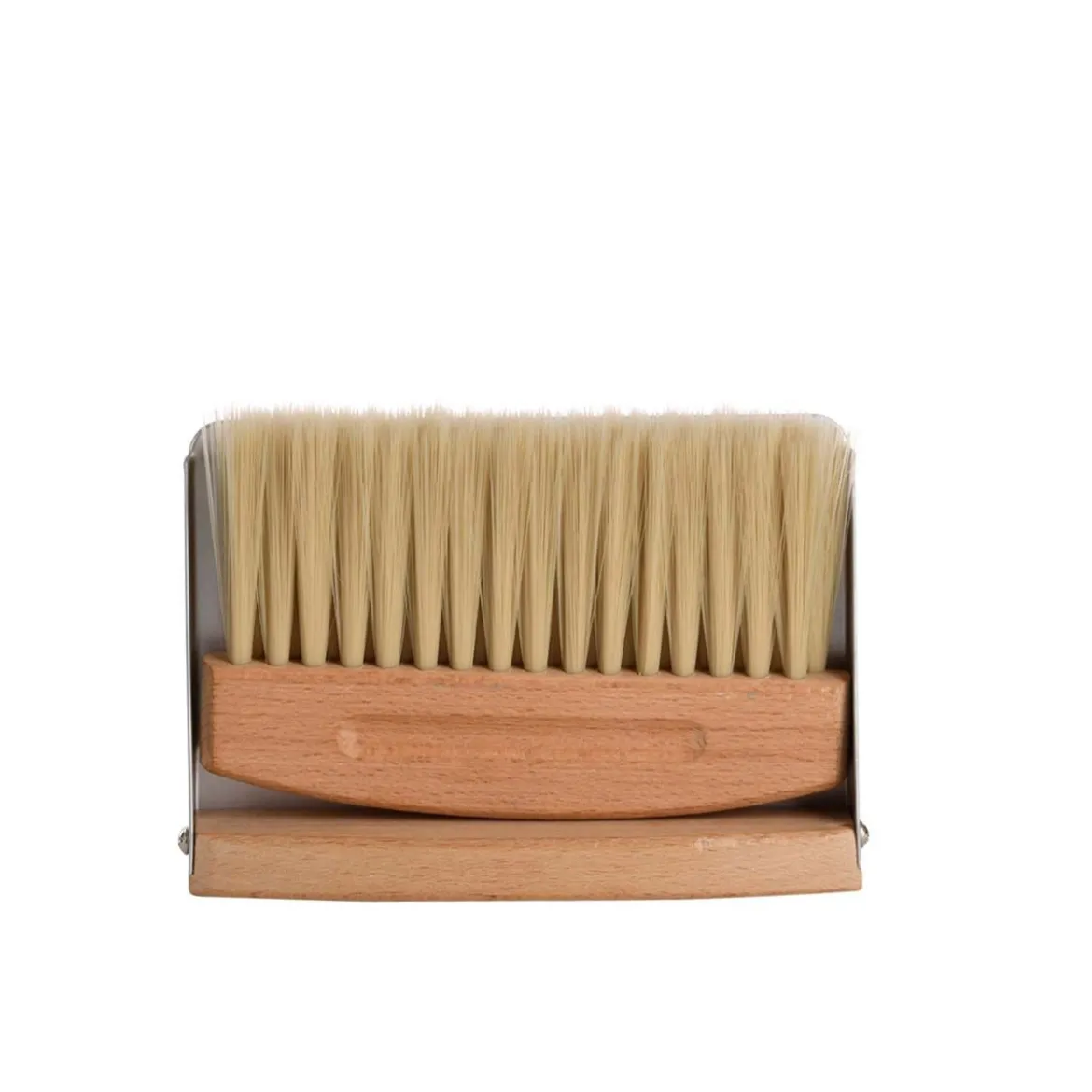 Ramasse-miettes pelle et balayette en bois et métal