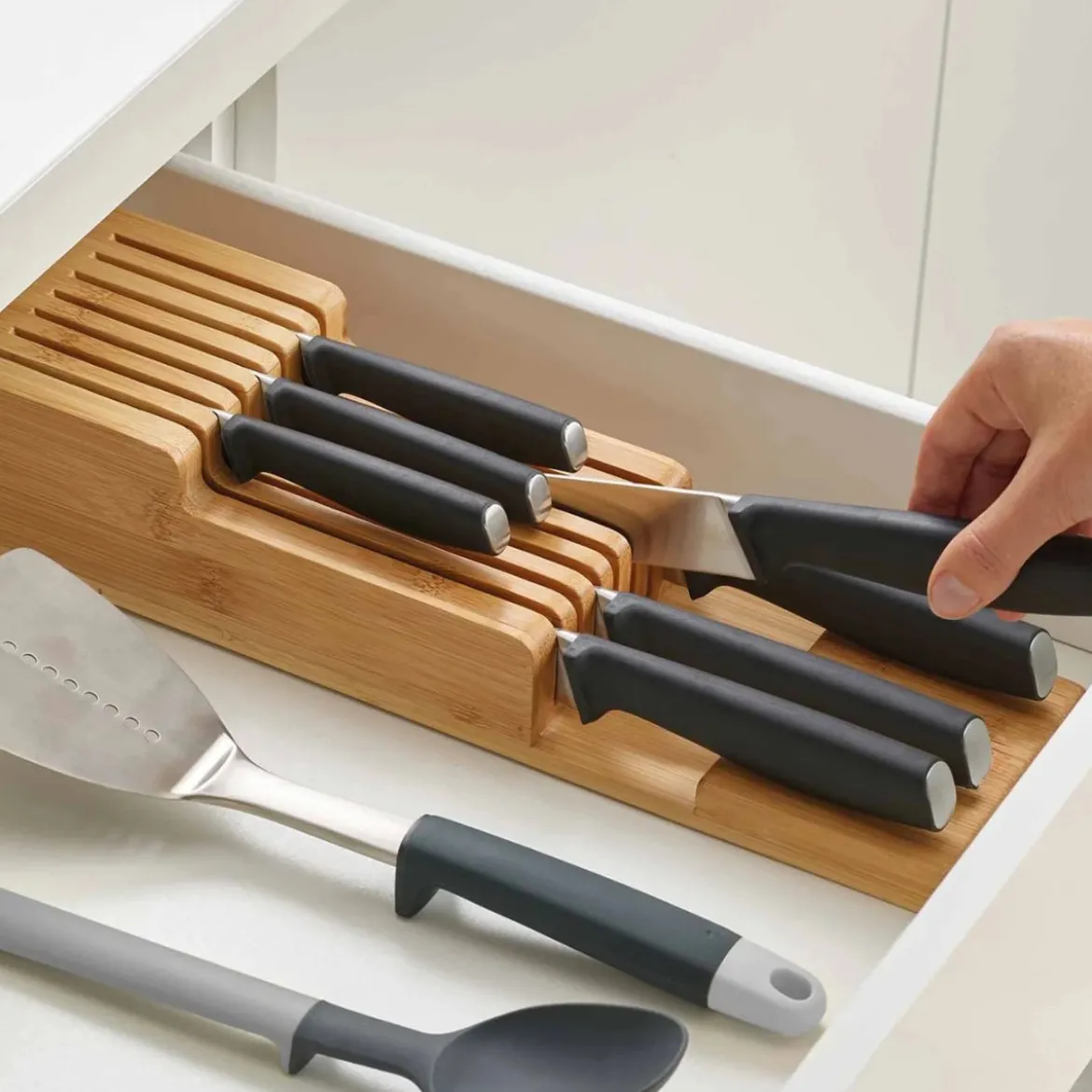 Range-couteaux de cuisine pour tiroir