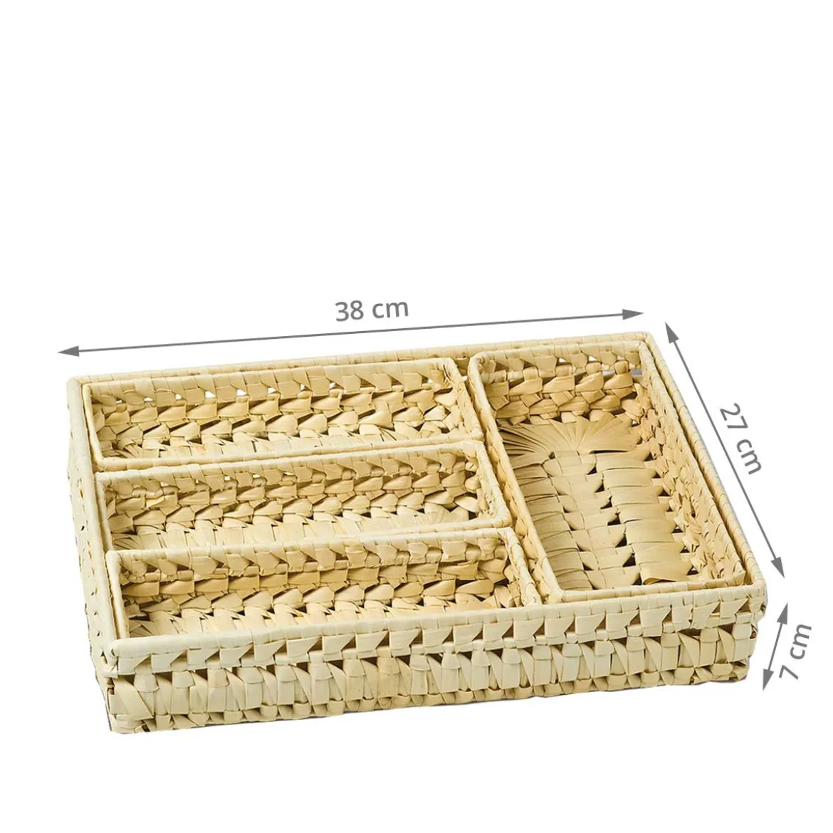 Range-couverts en paille