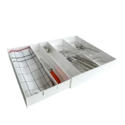 Range-couverts extensible gain de place