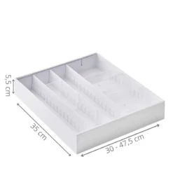 Range-couverts extensible gain de place