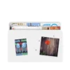 Range magazines mural blanc