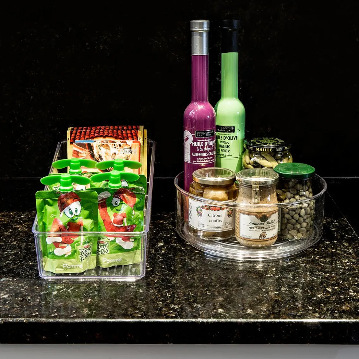 Rangement aliments en sachet