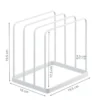 Rangement pour plateaux et planches de cuisine