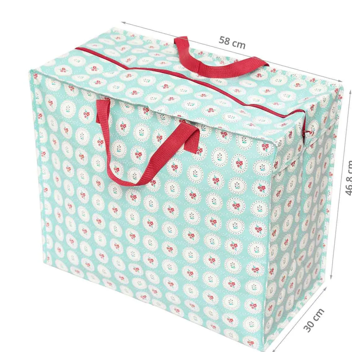Sac de rangement en plastique recyclé