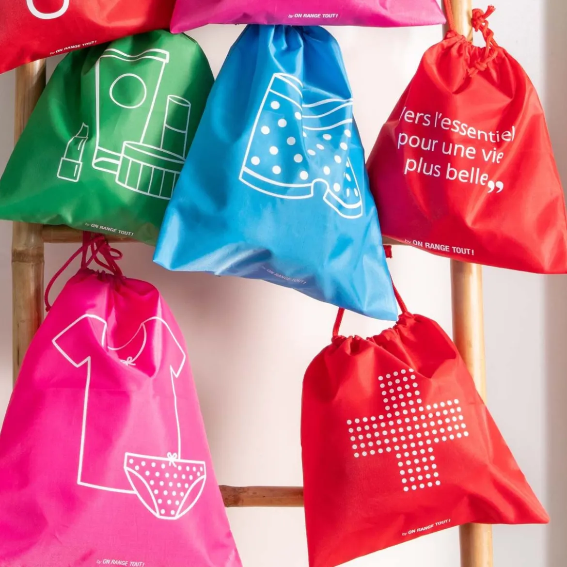 Sac essentiel rouge