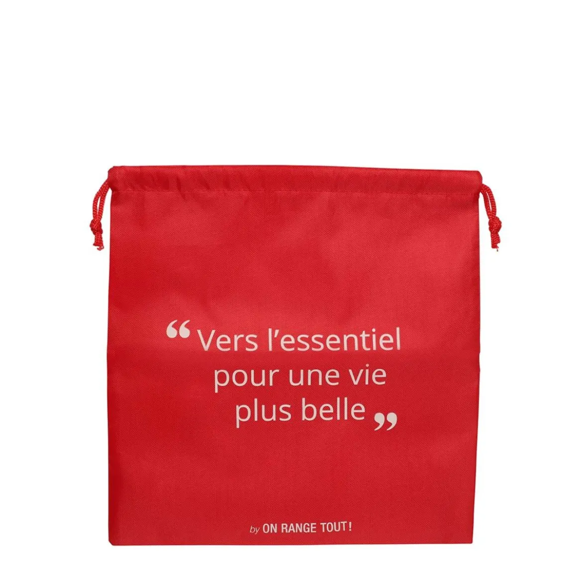 Sac essentiel rouge