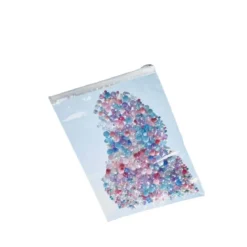 10 sachets d'emballage en plastique 15 x 10 cm