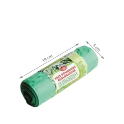 20 sacs poubelle écologiques et français 50 litres