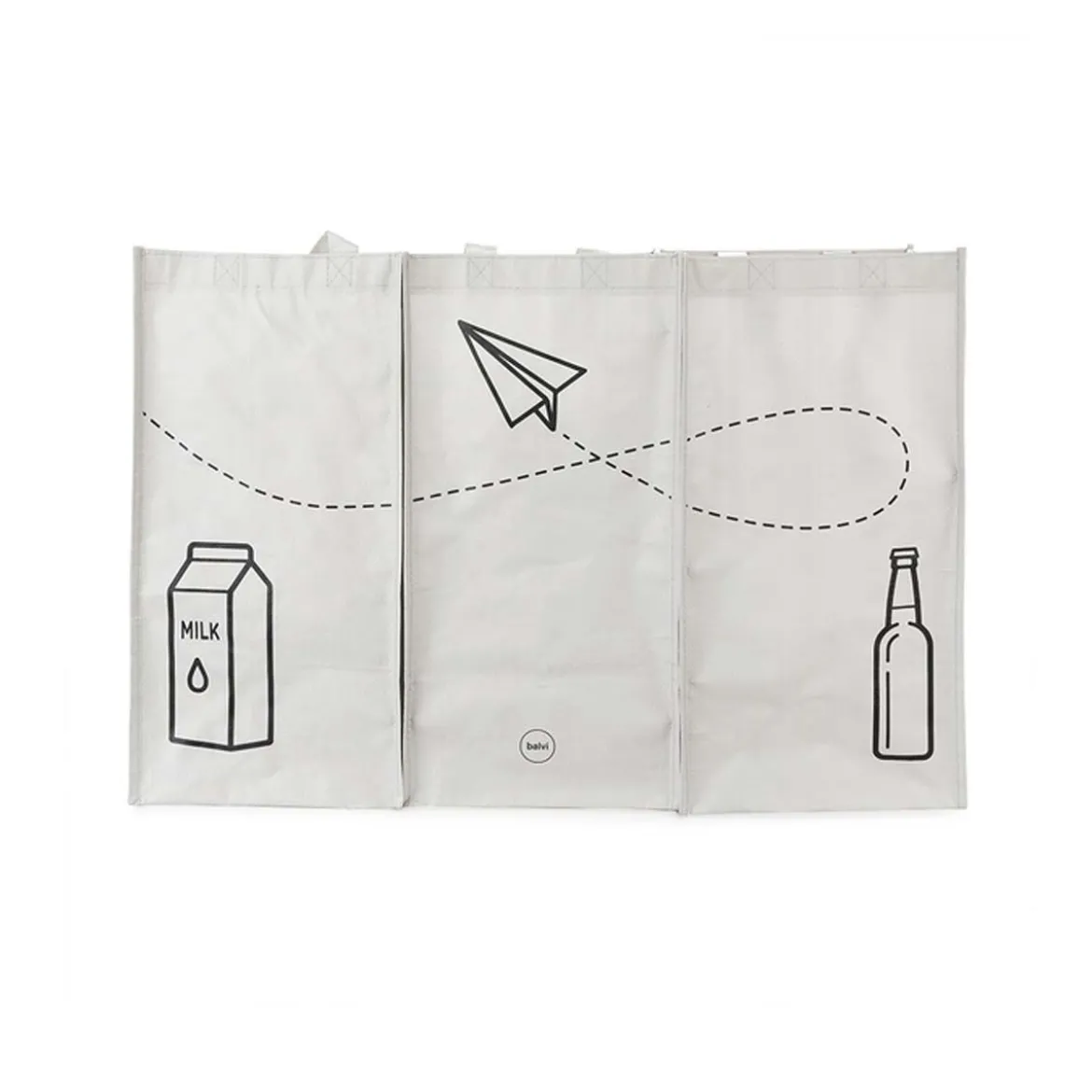 3 sacs pour tri sélectif