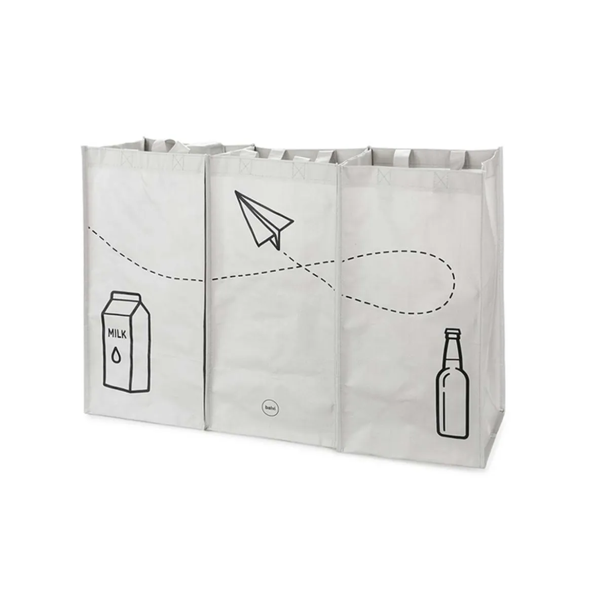 3 sacs pour tri sélectif