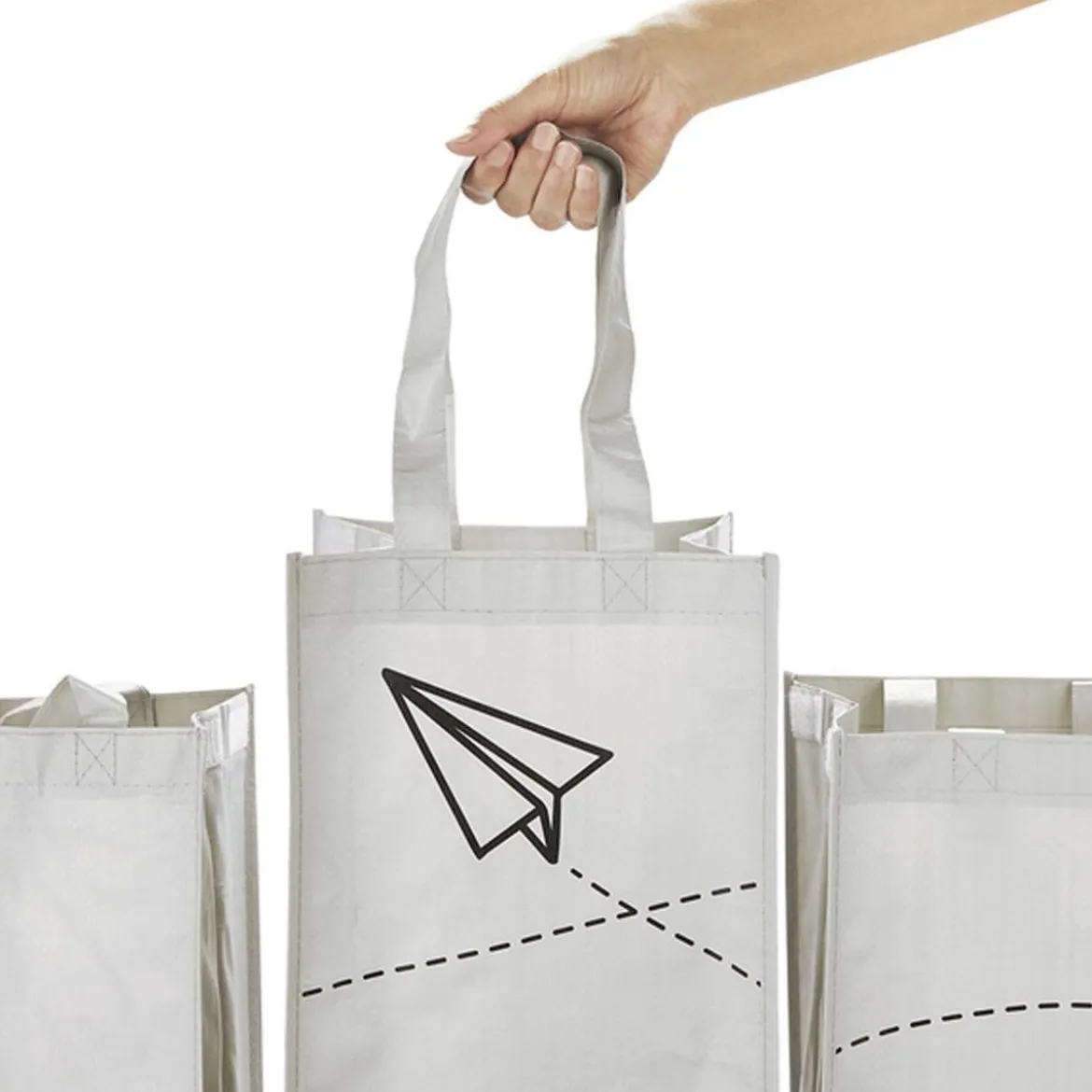 3 sacs pour tri sélectif