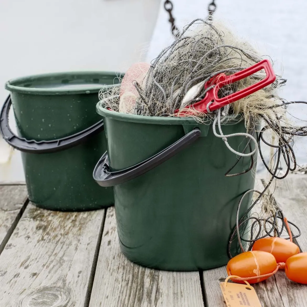 Seau de ménage en plastique recyclé 10 litres
