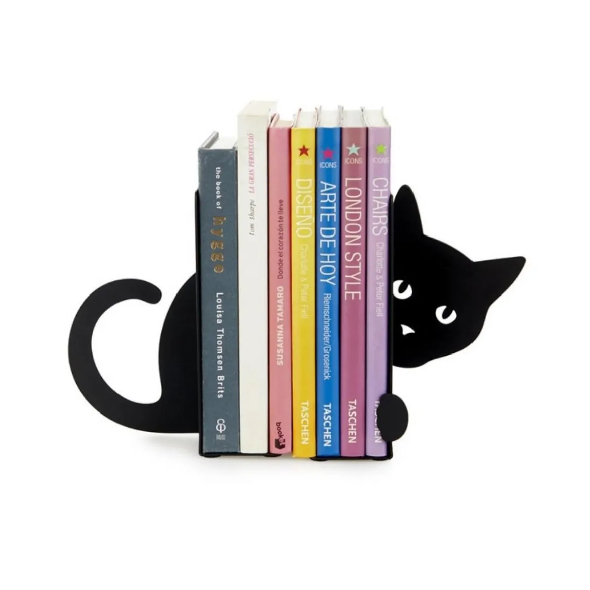 2 serre-livres chat