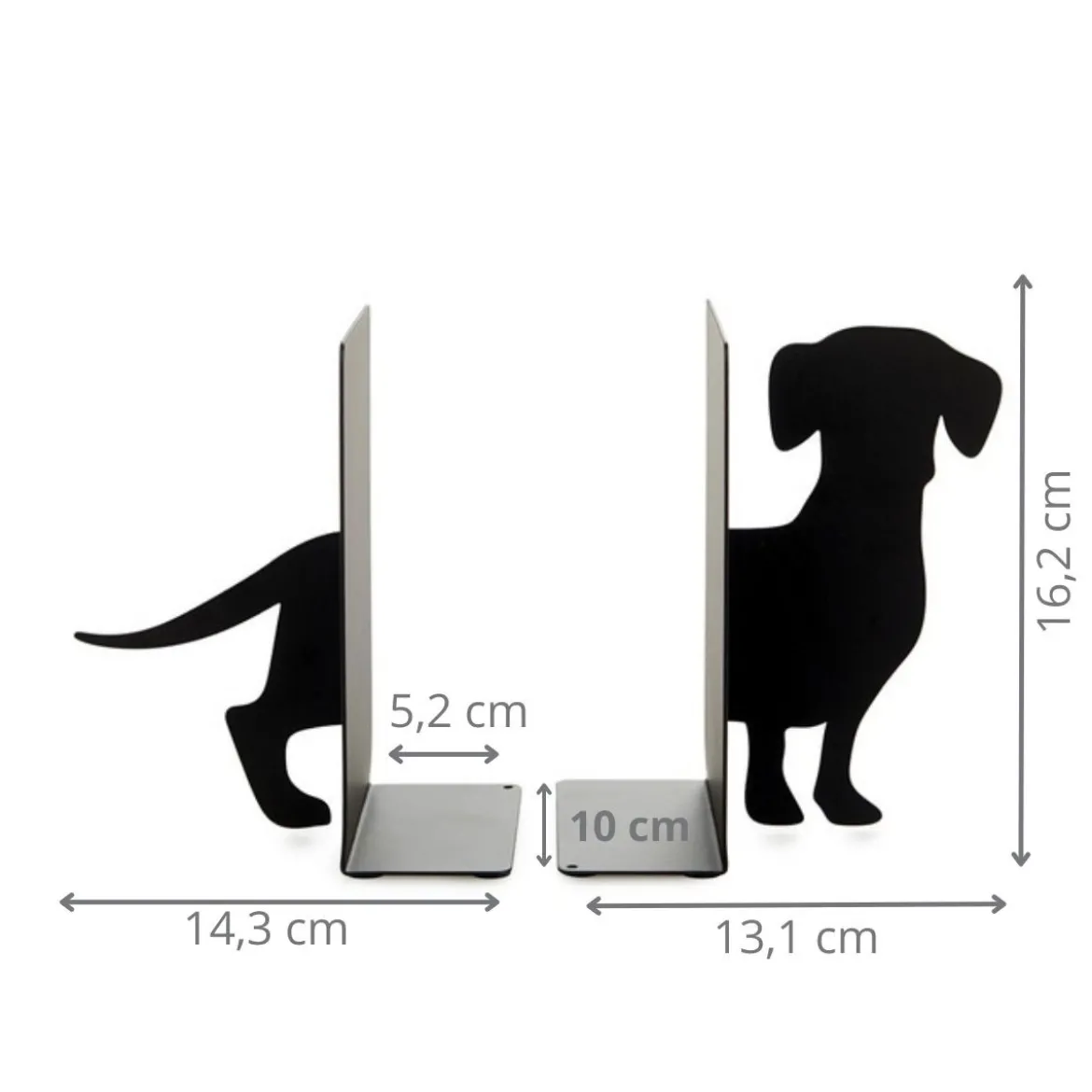 2 serre-livres chien