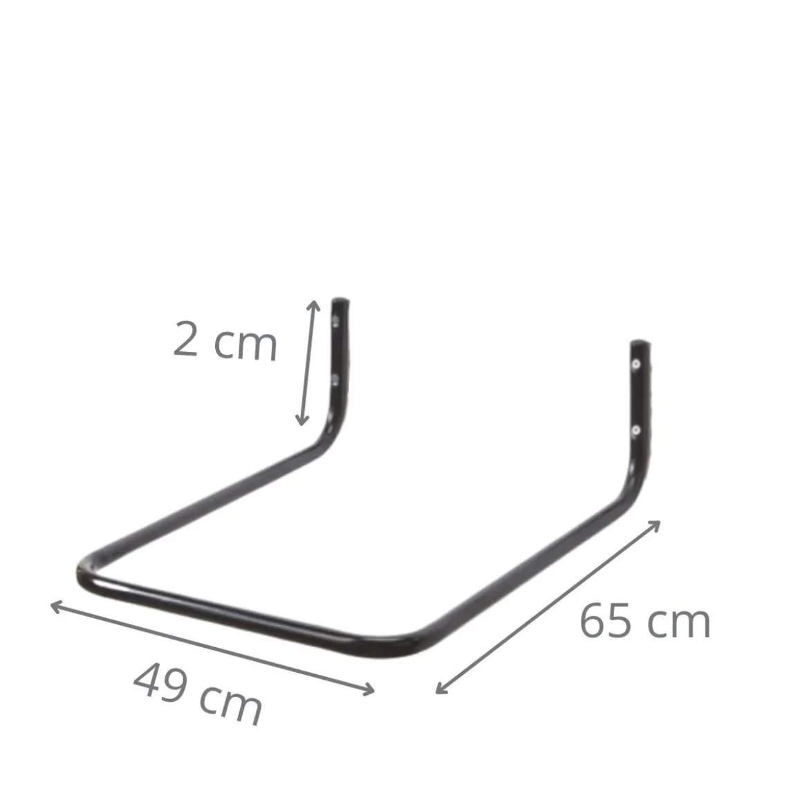 Support mural range 2 pneus