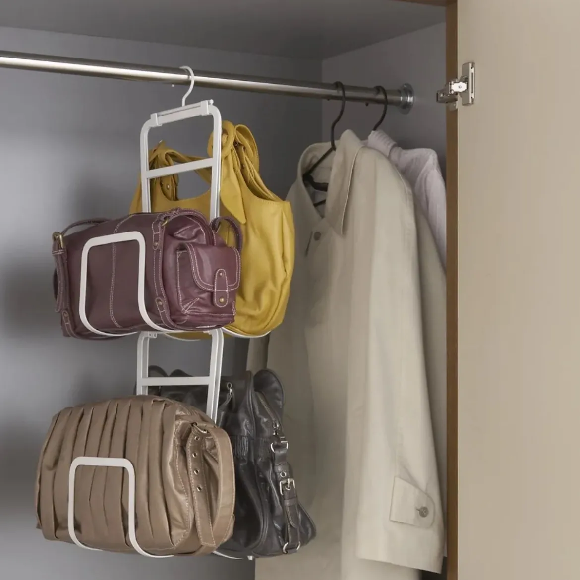 Support pour grands sacs à main