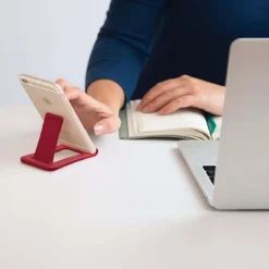 Support pour téléphone portable rouge