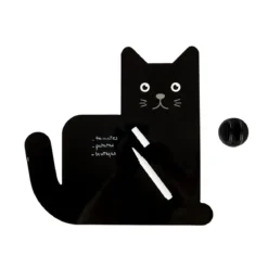 Tableau magnétique noir chat