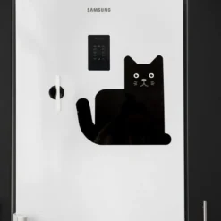 Tableau magnétique noir chat