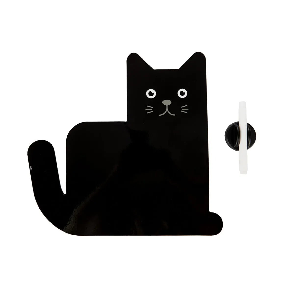 Tableau magnétique noir chat