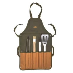 Tablier de barbecue avec ustensiles