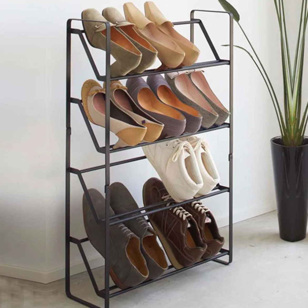 Étagère à chaussures pour placard étroit