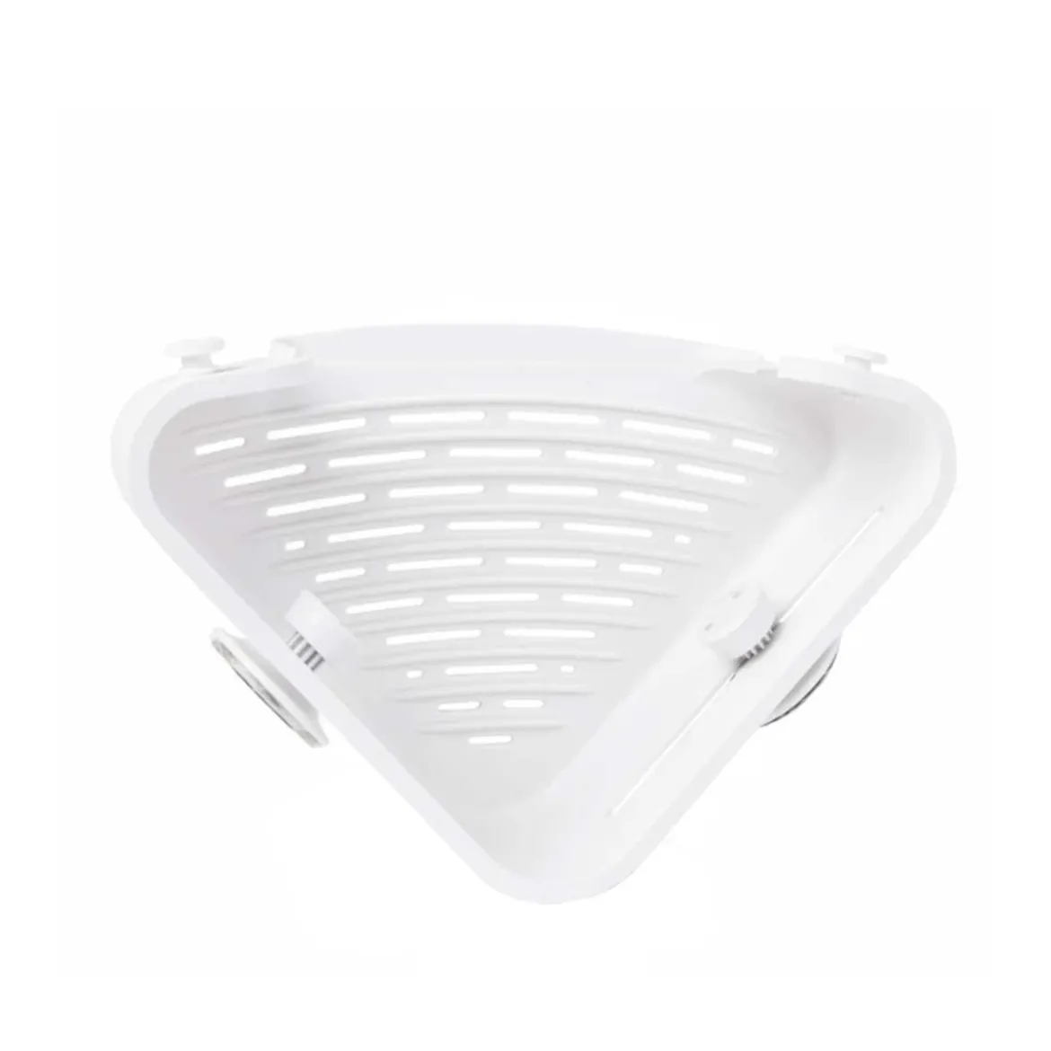 Étagère d'angle de douche à ventouses
