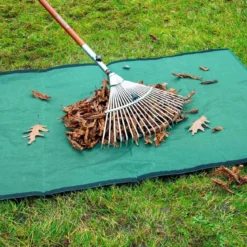 Tapis collecteur de feuilles mortes