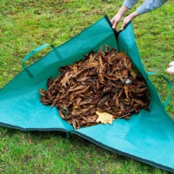 Tapis collecteur de feuilles mortes