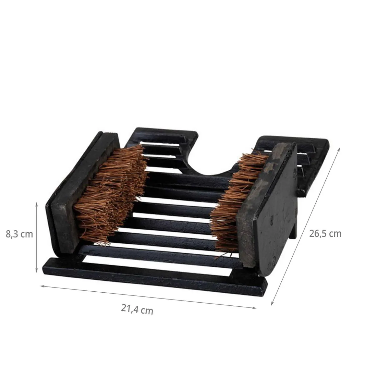 Tire bottes brosse en fonte