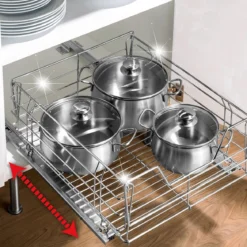 Tiroir coulissant pour placard de cuisine