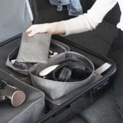 Trousse de rangement pour casque et câbles